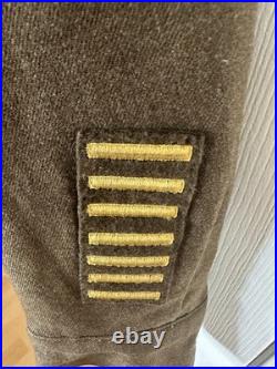 WWII US Army M1944 Ike wool Jacket with Original Insignia Staff Serg 4th Infantry