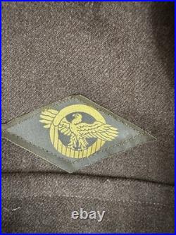 WWII US Army M1944 Ike wool Jacket with Original Insignia Staff Serg 4th Infantry