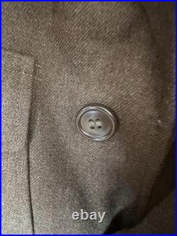 WWII US Army M1944 Ike wool Jacket with Original Insignia Staff Serg 4th Infantry