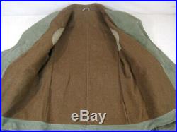 WWII US Army Mackinaw Cold Weather Coat 1st Pattern Sz 38 Dated 1941 NICE