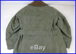 WWII US Army Mackinaw Cold Weather Coat 1st Pattern Sz 38 Dated 1941 NICE