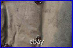 WWII US Army Mackinaw Jeep Jacket Coat Late-War Model, Size 34 Cotton & Wool