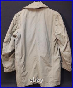 WWII US Army Mackinaw Jeep Jacket Coat Late-War Model, Size 34 Cotton & Wool
