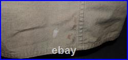 WWII US Army Mackinaw Jeep Jacket Coat Late-War Model, Size 34 Cotton & Wool