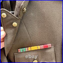 WWII US Army Named Officer Uniform XV Corps Armor Original