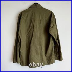 WWII US Army OD-7 Deadstock Mint HBT Jacket with Cutter Tags
