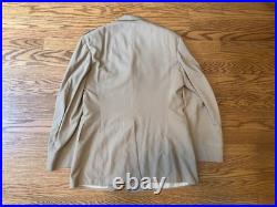 WWII US Army Officer Khaki Tropical Worsted Uniform 100th ID Very Good Condition