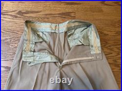 WWII US Army Officer Khaki Tropical Worsted Uniform 100th ID Very Good Condition
