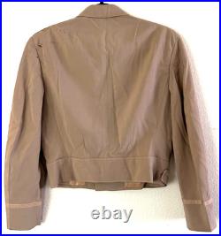 WWII US Army Officers Cut Down Ike Jacket