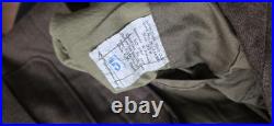 WWII US Army Original M- 1944 Eisenhower Ike Jacket with Patches