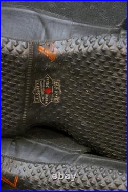 WWII US Army Overshoes Galoshes Arctic Winter 4 Buckle Boots 3/1944 Rubber Co