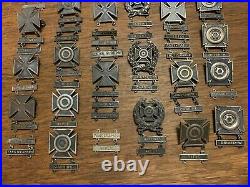 WWII US Army Qualification Badges and Bars