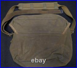 WWII US Army Satchel Signal Combat Radio Pouch Cover Strap Bag Original