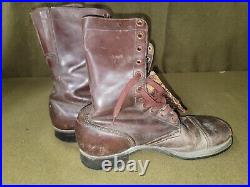 WWII US Army Service Boots Size 10