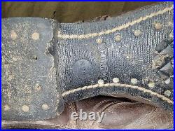 WWII US Army Service Boots Size 10