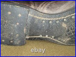 WWII US Army Service Boots Size 10