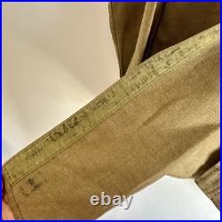 WWII US Army Shirt 77th Inf Div Patched 1st Sgt Named