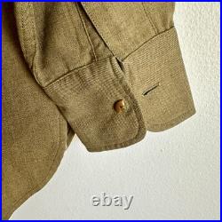 WWII US Army Shirt 77th Inf Div Patched 1st Sgt Named