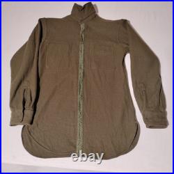 WWII  US Army Shirt Flight Wool Long Sleeve Sz 14.5 (S) Sigmund Eisner Co WWII  US Army Shirt Flight Wool Long Sleeve Sz 14.5 (S) Sigmund Eisner Co