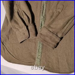 WWII  US Army Shirt Flight Wool Long Sleeve Sz 14.5 (S) Sigmund Eisner Co WWII  US Army Shirt Flight Wool Long Sleeve Sz 14.5 (S) Sigmund Eisner Co
