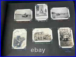 WWII US Army Soldiers Photo Album 185 Photo's WWII US Army Soldiers Photo Album 185 Photo's