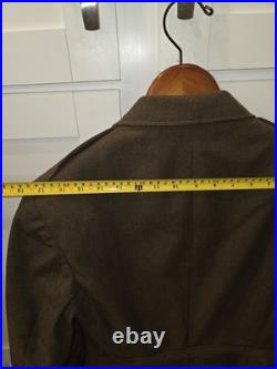 WWII US Army T/4 Transportation Corps Wool Service Coat Jacket 38L with Ribbons WWII US Army T/4 Transportation Corps Wool Service Coat Jacket 38L with Ribbons