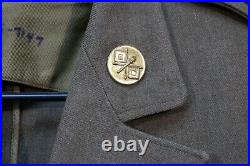 WWII US Army T/5 Service Force Signal Corps 3 Yr Overseas Bullion 36S 1940 NAMED