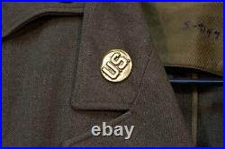 WWII US Army T/5 Service Force Signal Corps 3 Yr Overseas Bullion 36S 1940 NAMED