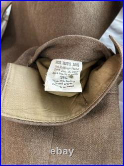 WWII US Army Tank Destroyer 4 Pocket Service Coat / Uniform