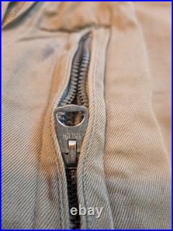 WWII US Army Tanker Overalls, Wool Lined