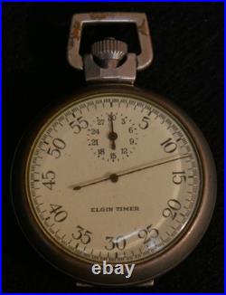WWII US Army USAAF Bureau of Ordnance'ELGIN TIMER' Stopwatch, Functioning Watch