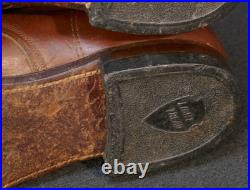 WWII US Army USAAF M1939 Service Shoes Low Quarter Walking Out Boots Pre-War Mfg