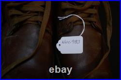 WWII US Army USAAF M1939 Service Shoes Low Quarter Walking Out Boots Pre-War Mfg