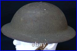 WWII US Army USMC M1917A1 Helmet Kelly Early War Campaigns Marked'ZA216 WWII US Army USMC M1917A1 Helmet Kelly Early War Campaigns Marked'ZA216
