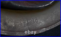 WWII US Army USMC M1917A1 Helmet Kelly Early War Campaigns Marked'ZA216 WWII US Army USMC M1917A1 Helmet Kelly Early War Campaigns Marked'ZA216