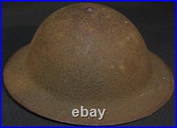 WWII US Army USMC M1917A1 Helmet Kelly Early War Campaigns Marked'ZA216 WWII US Army USMC M1917A1 Helmet Kelly Early War Campaigns Marked'ZA216
