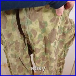 WWII US Army USMC Reversible Camouflage Frogskin Jungle Coveralls WW2 Camo