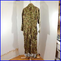 WWII US Army USMC Reversible Camouflage Frogskin Jungle Coveralls WW2 Camo