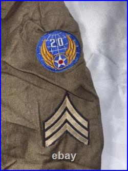 WWII US Army Uniform Lot Jackets Pants Overcoat Duffel Bag Named WWII US Army Uniform Lot Jackets Pants Overcoat Duffel Bag Named