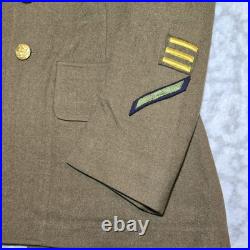 WWII US Army Uniform Set Original World War II Era Military Jacket and Pants