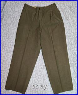 WWII US Army Uniform Set Original World War II Era Military Jacket and Pants