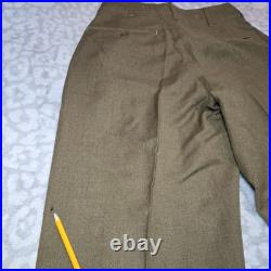 WWII US Army Uniform Set Original World War II Era Military Jacket and Pants