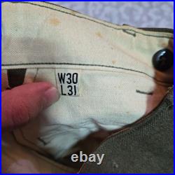 WWII US Army Uniform Set Original World War II Era Military Jacket and Pants