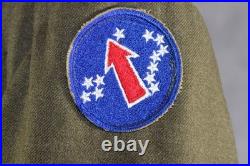 WWII US Army Uniform Tunic Jacket Pacific Command and 6th Army Patch DSC Ribbon