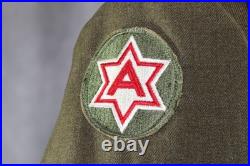 WWII US Army Uniform Tunic Jacket Pacific Command and 6th Army Patch DSC Ribbon