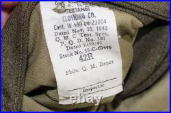 WWII US Army Uniform Tunic Jacket Pacific Command and 6th Army Patch DSC Ribbon