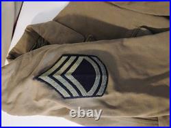 WWII US Army WAC AAF Jacket, Skirt, Garrison Cap with AAF Transport Command Pin