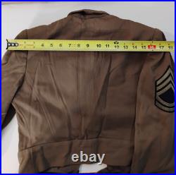 WWII US Army WAC AAF Jacket, Skirt, Garrison Cap with AAF Transport Command Pin