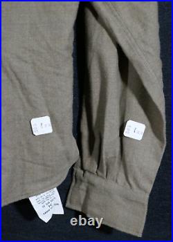 WWII US Army WAC ANC Nurse Women's Wool Waist Shirt 1943 with Cutter Tags & Named