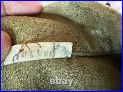 WWII US Army Wool Field Uniform (Complete) Size 36R 1940's Name Hutton 3746